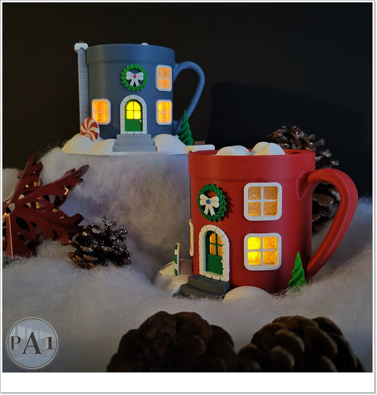 Fairy house la tasse de chocolat chaud