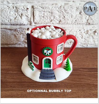 Fairy house la tasse de chocolat chaud